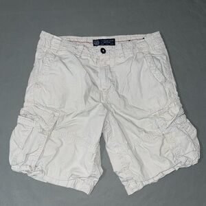American Eagle Classic Cargo Shorts Men’s Size 32 Gray utility